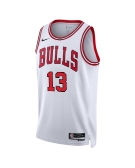 Kevin Huerter #13 Chicago Bulls Weiß Association Trikot