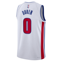 Jalen Duren #0 Detroit Pistons Weiß Association Trikot