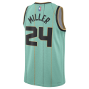 Brandon Miller #24 Charlotte Hornets Mint City Edition-Trikot