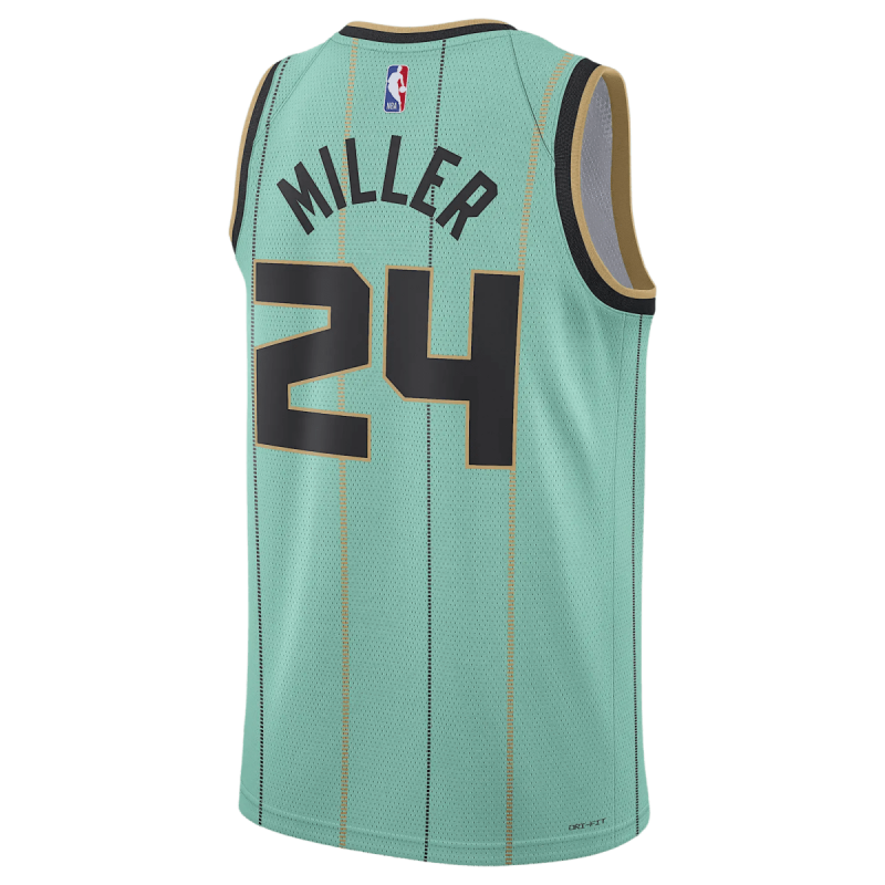 Brandon Miller #24 Charlotte Hornets Mint City Edition-Trikot