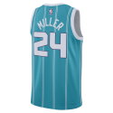 Brandon Miller #24 Charlotte Hornets Blaugrünes Icon-Trikot