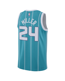 Brandon Miller #24 Charlotte Hornets Blaugrünes Icon-Trikot