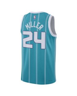 Brandon Miller #24 Charlotte Hornets Blaugrünes Icon-Trikot