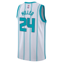 Brandon Miller#24 Charlotte Hornets Weiß Association-Trikot