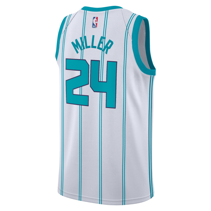 Brandon Miller#24 Charlotte Hornets Weiß Association-Trikot