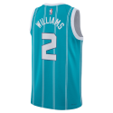 Grant Williams #2 Charlotte Hornets Blaugrünes Icon-Trikot