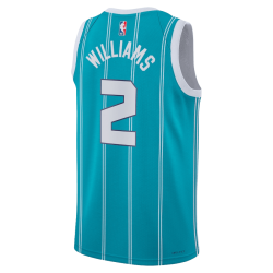 Grant Williams #2 Charlotte Hornets Blaugrünes Icon-Trikot