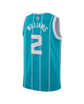Grant Williams #2 Charlotte Hornets Blaugrünes Icon-Trikot