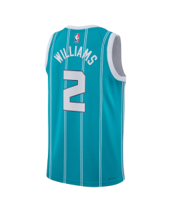 Grant Williams #2 Charlotte Hornets Blaugrünes Icon-Trikot