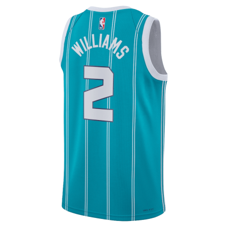 Grant Williams #2 Charlotte Hornets Blaugrünes Icon-Trikot