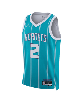 Grant Williams #2 Charlotte Hornets Blaugrünes Icon-Trikot