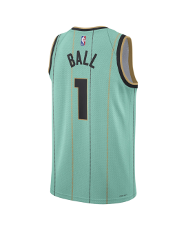LaMelo Ball #1 Charlotte Hornets Mint City Edition-Trikot