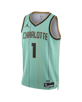 LaMelo Ball #1 Charlotte Hornets Mint City Edition-Trikot