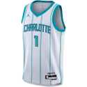 LaMelo Ball #1 Charlotte Hornets Weiß Association-Trikot