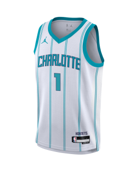 LaMelo Ball #1 Charlotte Hornets Weiß Association-Trikot