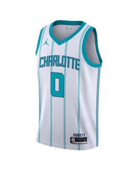 Miles Bridges #0 Charlotte Hornets Weiß Association-Trikot