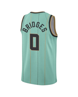 Miles Bridges #0 Charlotte Hornets Mint City Edition-Trikot