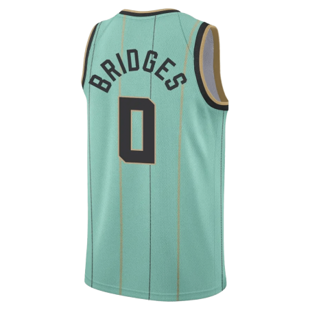 Miles Bridges #0 Charlotte Hornets Mint City Edition-Trikot