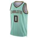 Miles Bridges #0 Charlotte Hornets Mint City Edition-Trikot
