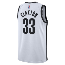 Nicolas Claxton #33 Brooklyn Nets Weiß Association-Trikot