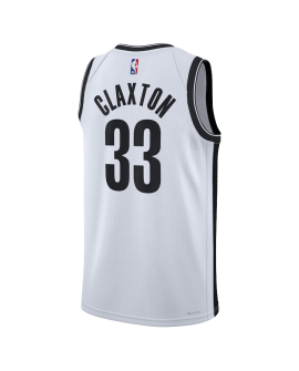 Nicolas Claxton #33 Brooklyn Nets Weiß Association-Trikot