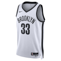 Nicolas Claxton #33 Brooklyn Nets Weiß Association-Trikot