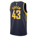 Pascal Siakam #43 Indiana Pacers Navy Icon-Trikot