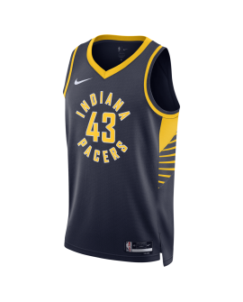 Pascal Siakam #43 Indiana Pacers Navy Icon-Trikot