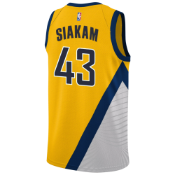 Pascal Siakam #43 Indiana Pacers Gold Statement-Trikot