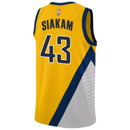 Pascal Siakam #43 Indiana Pacers Gold Statement-Trikot
