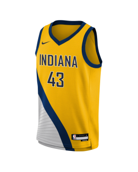 Pascal Siakam #43 Indiana Pacers Gold Statement-Trikot