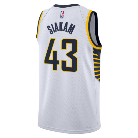 Pascal Siakam #43 Indiana Pacers Weiß Association-Trikot