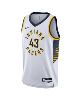 Pascal Siakam #43 Indiana Pacers Weiß Association-Trikot
