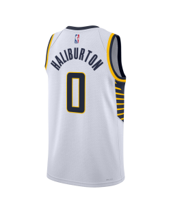 Tyrese Haliburton #0 Indiana Pacers Weiß Association-Trikot
