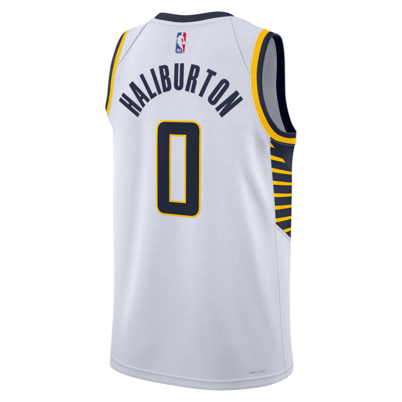 Tyrese Haliburton #0 Indiana Pacers Weiß Association-Trikot