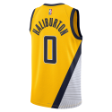 Tyrese Haliburton #0 Indiana Pacers Gold Statement-Trikot
