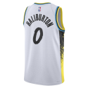 Tyrese Haliburton #0 Indiana Pacers Weißes City Edition-Trikot