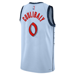 Bilal Coulibaly #8 Washington Wizards Blue City Edition-Trikot