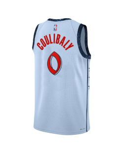 Bilal Coulibaly #8 Washington Wizards Blue City Edition-Trikot