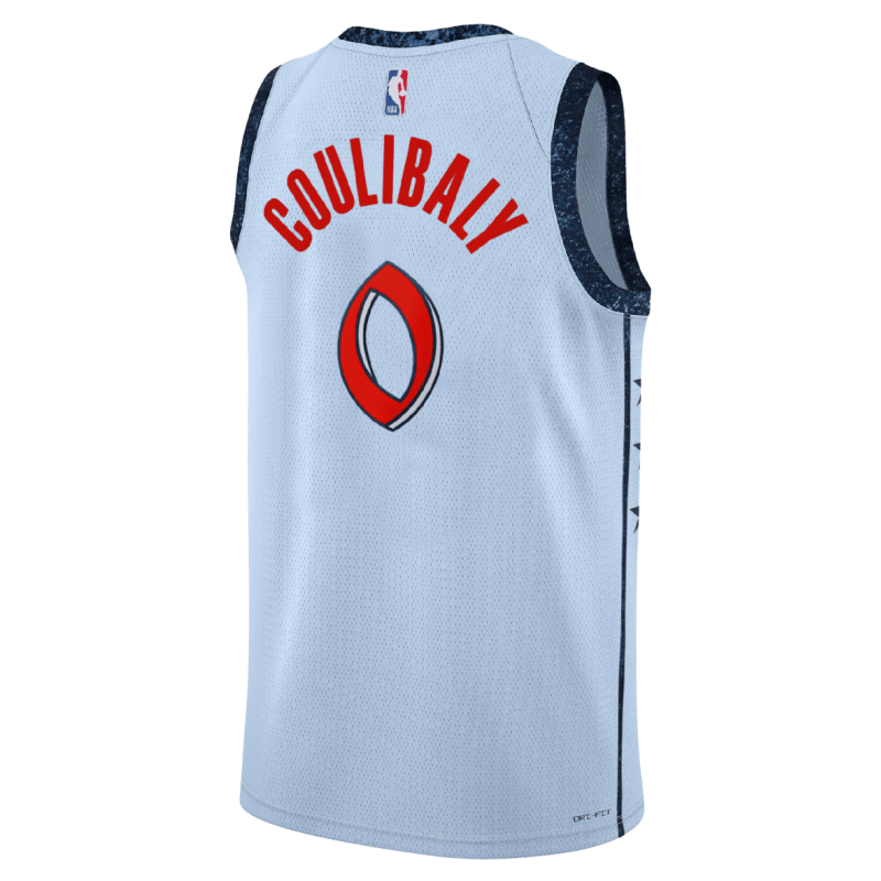 Bilal Coulibaly #8 Washington Wizards Blue City Edition-Trikot