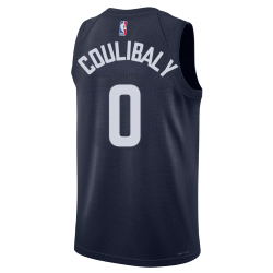 Blaues Statement-Trikot der Washington Wizards von Bilal Coulibaly #0