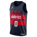 Blaues Statement-Trikot der Washington Wizards von Bilal Coulibaly #0