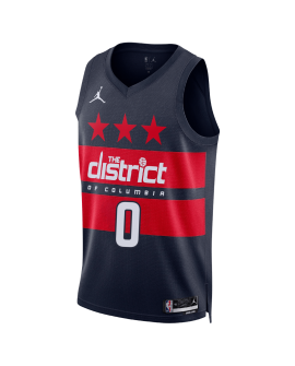 Blaues Statement-Trikot der Washington Wizards von Bilal Coulibaly #0