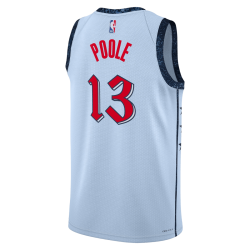 Jordan Poole #13 Washington Wizards Blue City Edition-Trikot