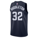 Khris Middleton #32 Washington Wizards Blaues Statement-Trikot