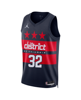 Khris Middleton #32 Washington Wizards Blaues Statement-Trikot