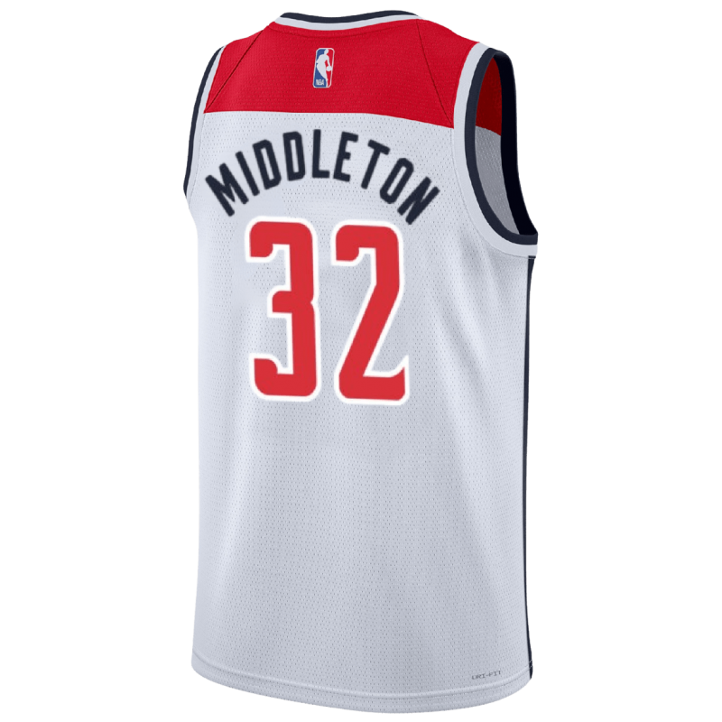 Khris Middleton #32 Washington Wizards Weiß Association-Trikot