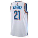 Aaron Wiggins #21 Oklahoma City Thunder Weiß Association-Trikot