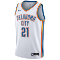 Aaron Wiggins #21 Oklahoma City Thunder Weiß Association-Trikot