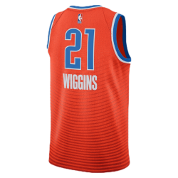 Aaron Wiggins #21 Oklahoma City Thunder Orange Statement-Trikot